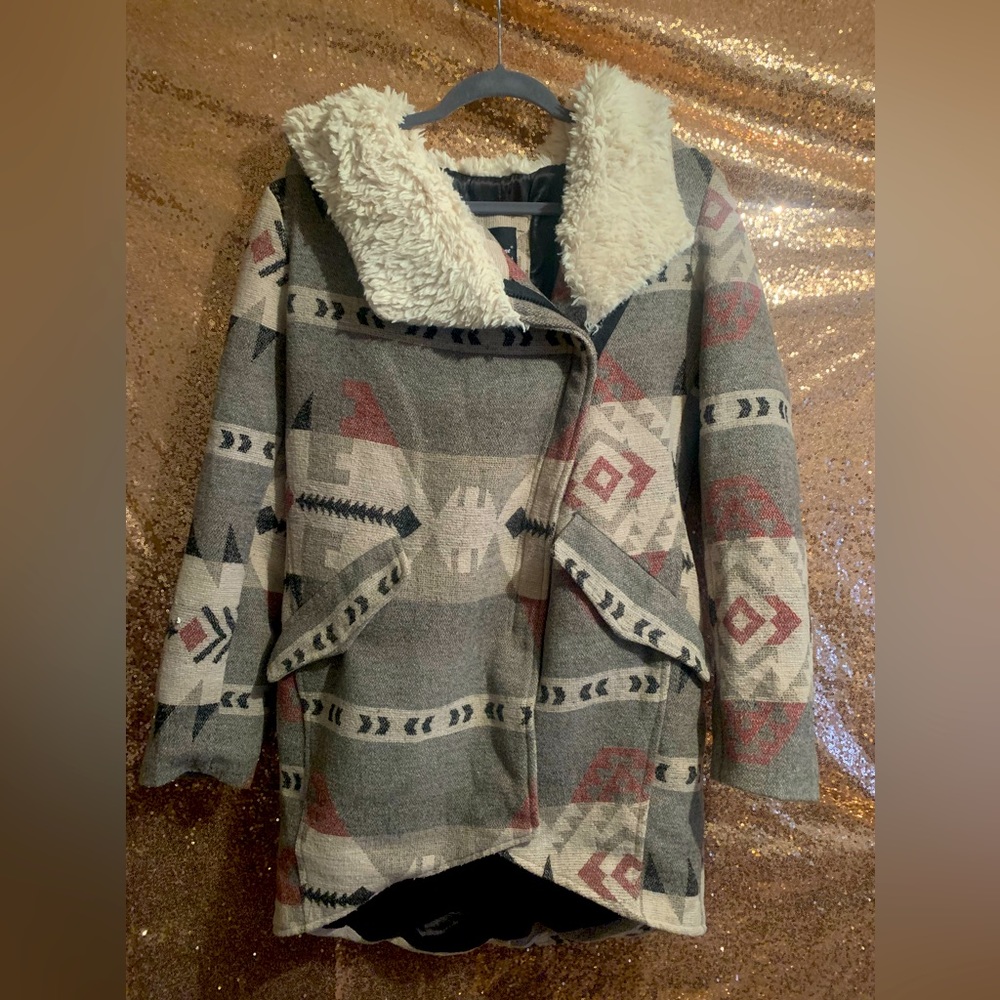 Buckle Dress Coat size Medium/Large